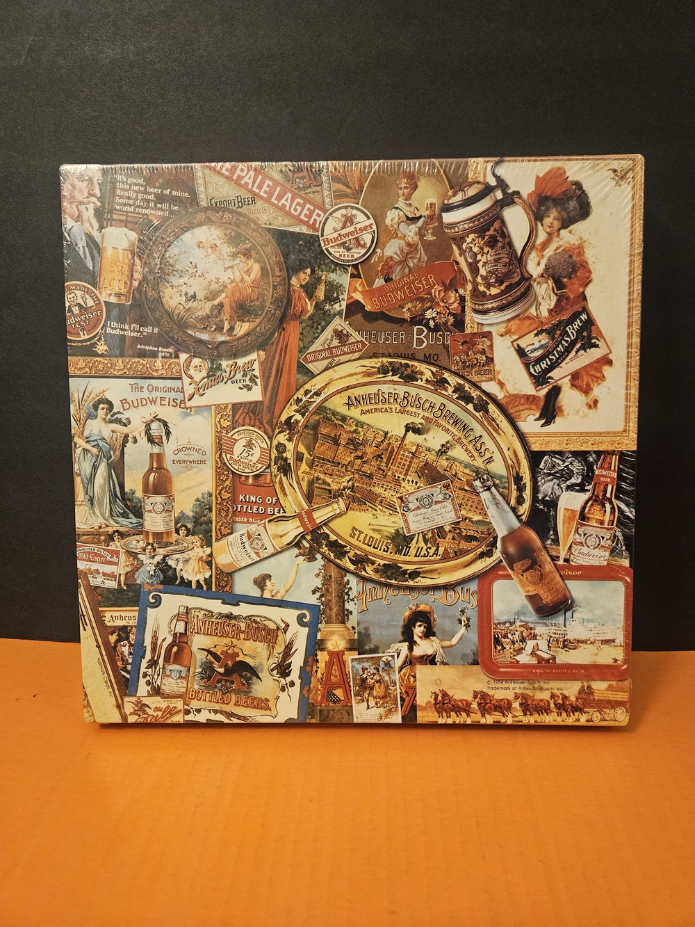 Springbok Anheuser-Busch Budweiser Beer Collage Jigsaw Puzzle  over 500 Pieces